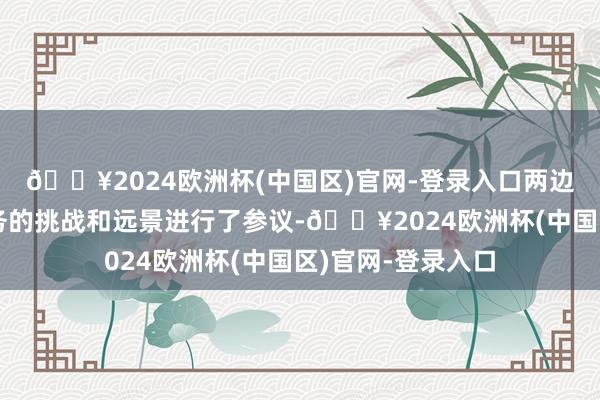 🔥2024欧洲杯(中国区)官网-登录入口两边就欧洲和环球事务的挑战和远景进行了参议-🔥2024欧洲杯(中国区)官网-登录入口