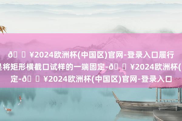 🔥2024欧洲杯(中国区)官网-登录入口履行旨趣：反复迂回履行是将矩形横截口试样的一端固定-🔥2024欧洲杯(中国区)官网-登录入口